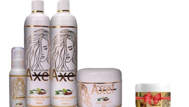 مجموعة axel للشعر : 5 قطع من الجوجوبا عرض لا يُفوت