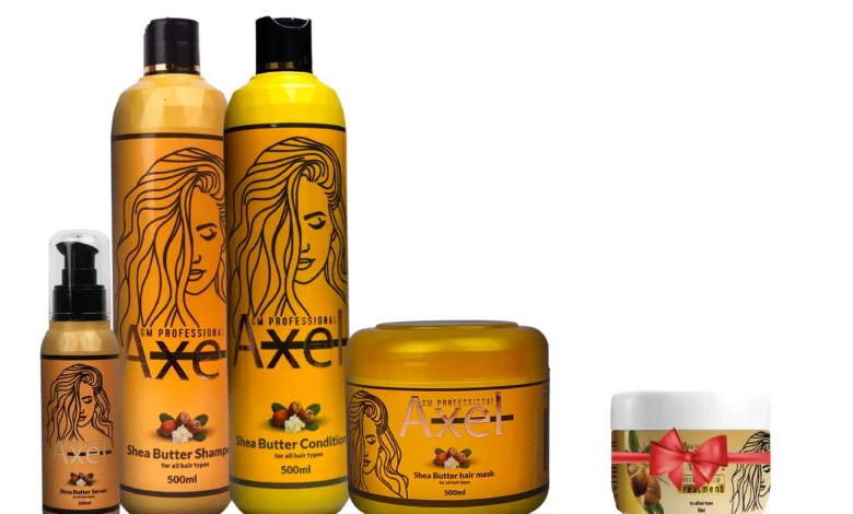 مجموعة زبدة الشيا للشعر من أكسل: العناية المتكاملة بأسعار مغرية